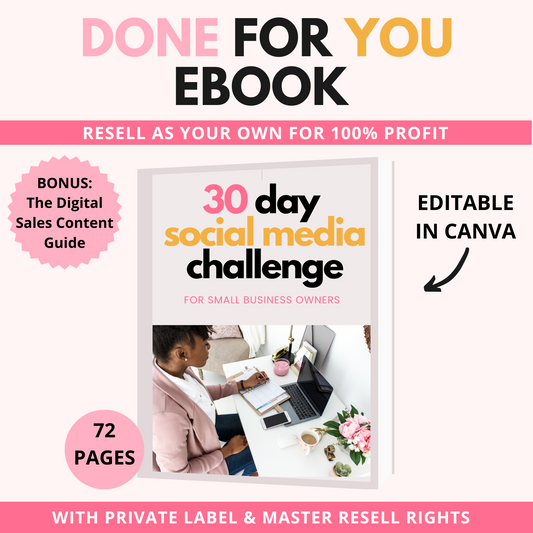 30 Day Social Media Challenge