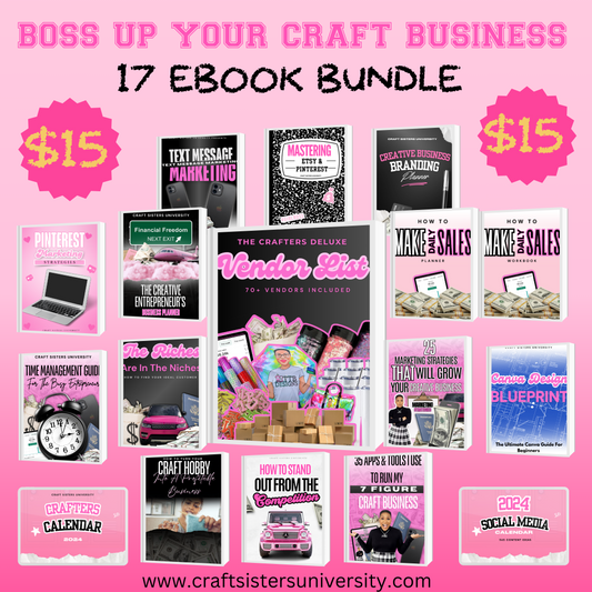 Boss Up Your Creative Business 17 Ebook Bundle