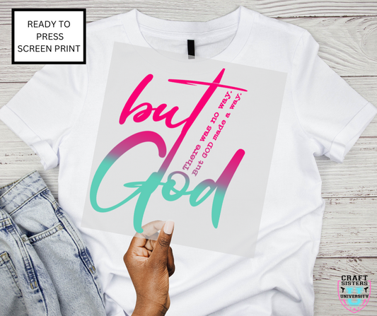 But God DTF Transfer