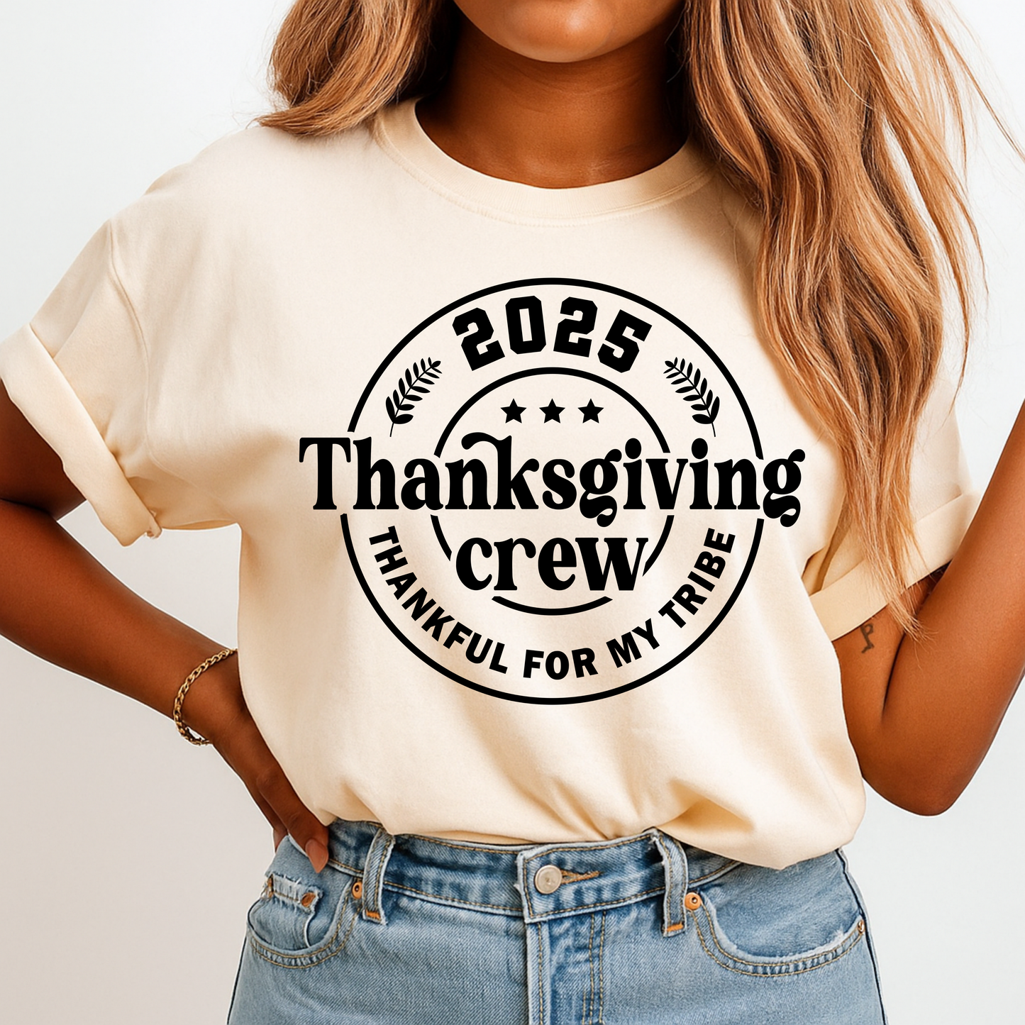 2025 Thanksgiving Crew Screen Print Transfer