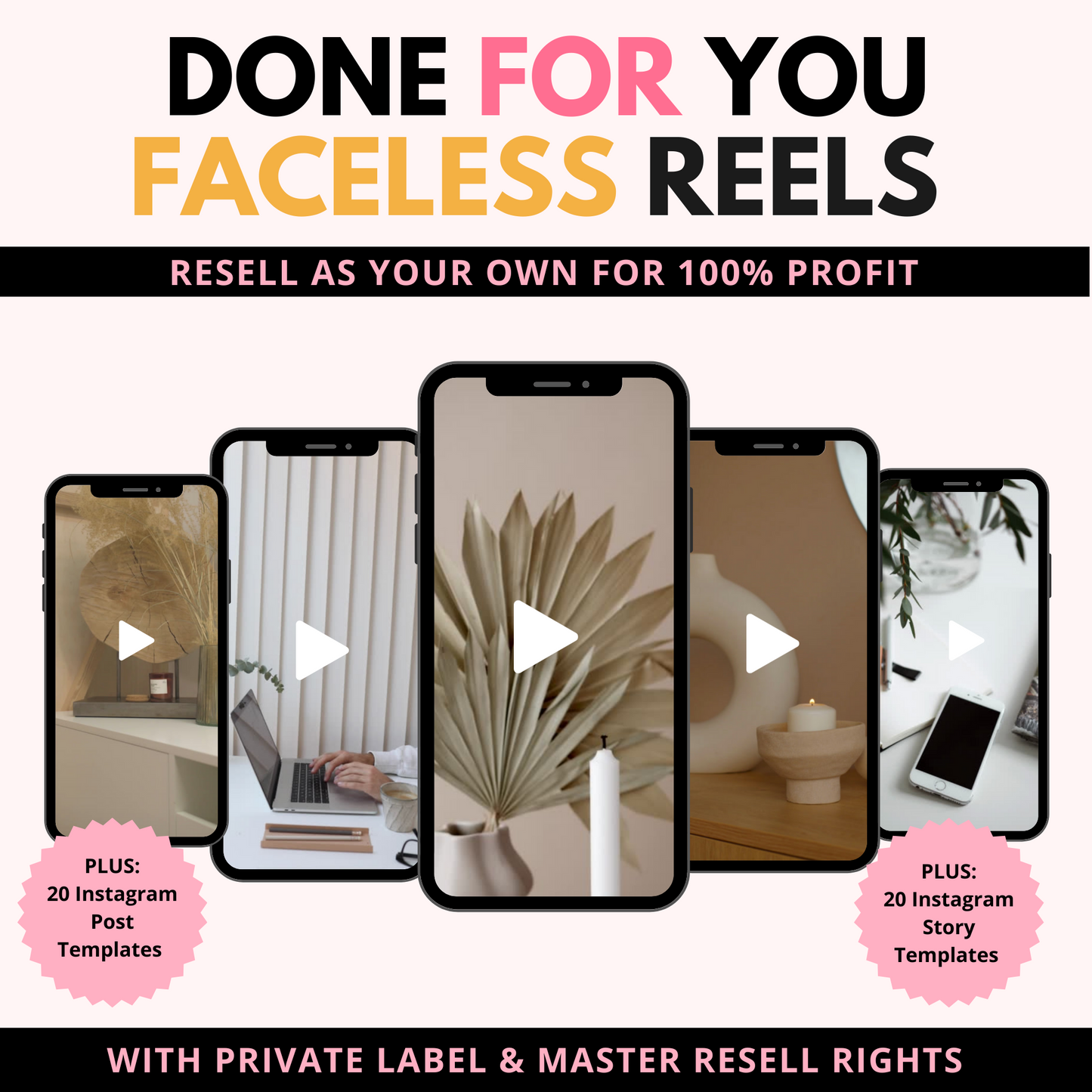 Faceless Reels Content Library