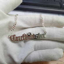 Load image into Gallery viewer, Craft Sister Necklace
