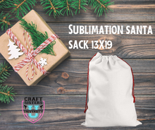 Load image into Gallery viewer, Sublimation Santa Sack
