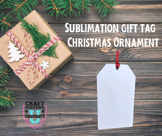 Gift Tag Christmas Ornament