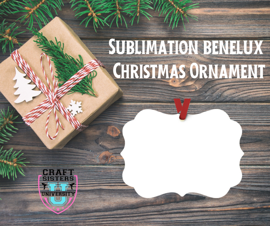 Benelux MDF Sublimation Ornament