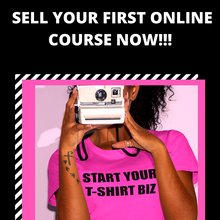 Load image into Gallery viewer, &quot;T-Shirt Boss&quot; Done-For-You Online Course

